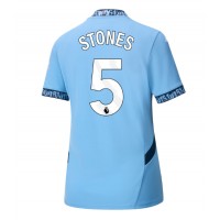 Echipament fotbal Manchester City John Stones #5 Tricou Acasa 2024-25 pentru femei maneca scurta